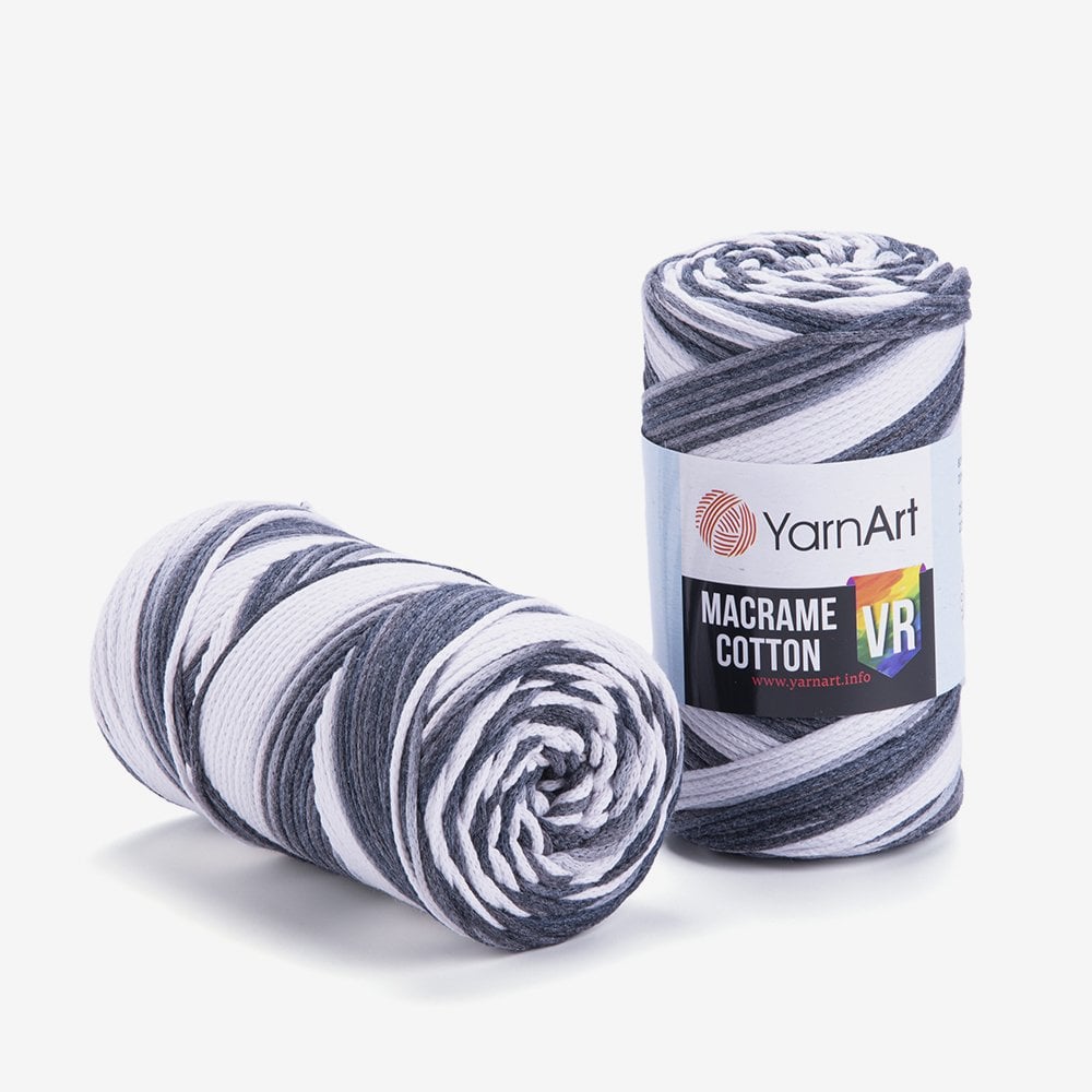 YARNART MACRAME COTTON VR - MAKROME EL ÖRGÜ İPİ EBRULİ - 910