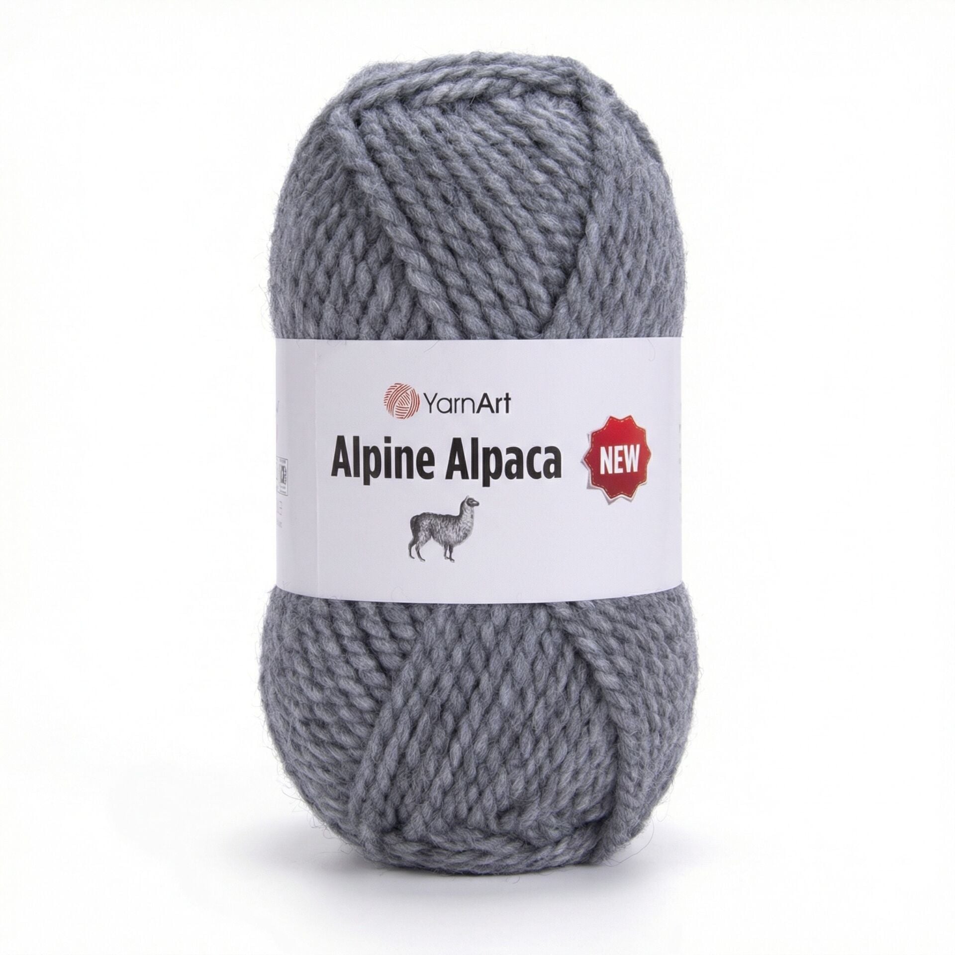 YARNART ALPINE ALPACA NEW - EL ÖRGÜ İPİ GRİ - 1447