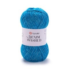 YARNART DENIM WASHED - MELANJ EL ÖRGÜ İPİ TURKUAZ - 911