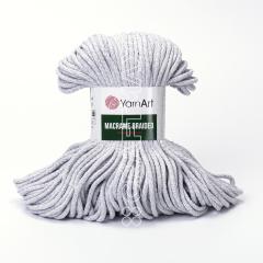 YARNART MACRAME BRAIDED - MAKROME EL ÖRGÜ İPİ AÇIK GRİ - 756