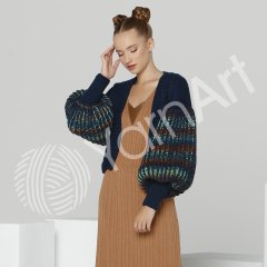 YARNART COLOR WAVE - EBRULİ EL ÖRGÜ İPİ EBRULİ - 111