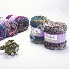 YARNART COLOR WAVE - EBRULİ EL ÖRGÜ İPİ EBRULİ - 111