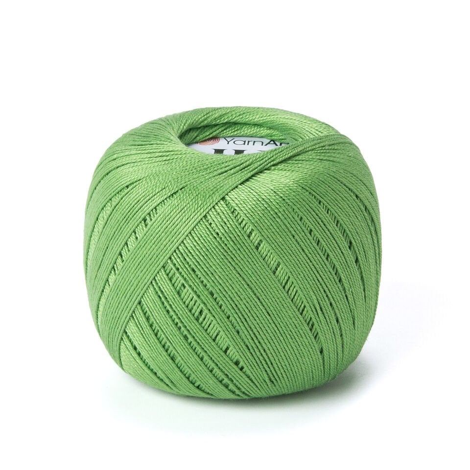 YARNART LILY - MERSERİZE DANTEL İPİ YEŞİL - 6332