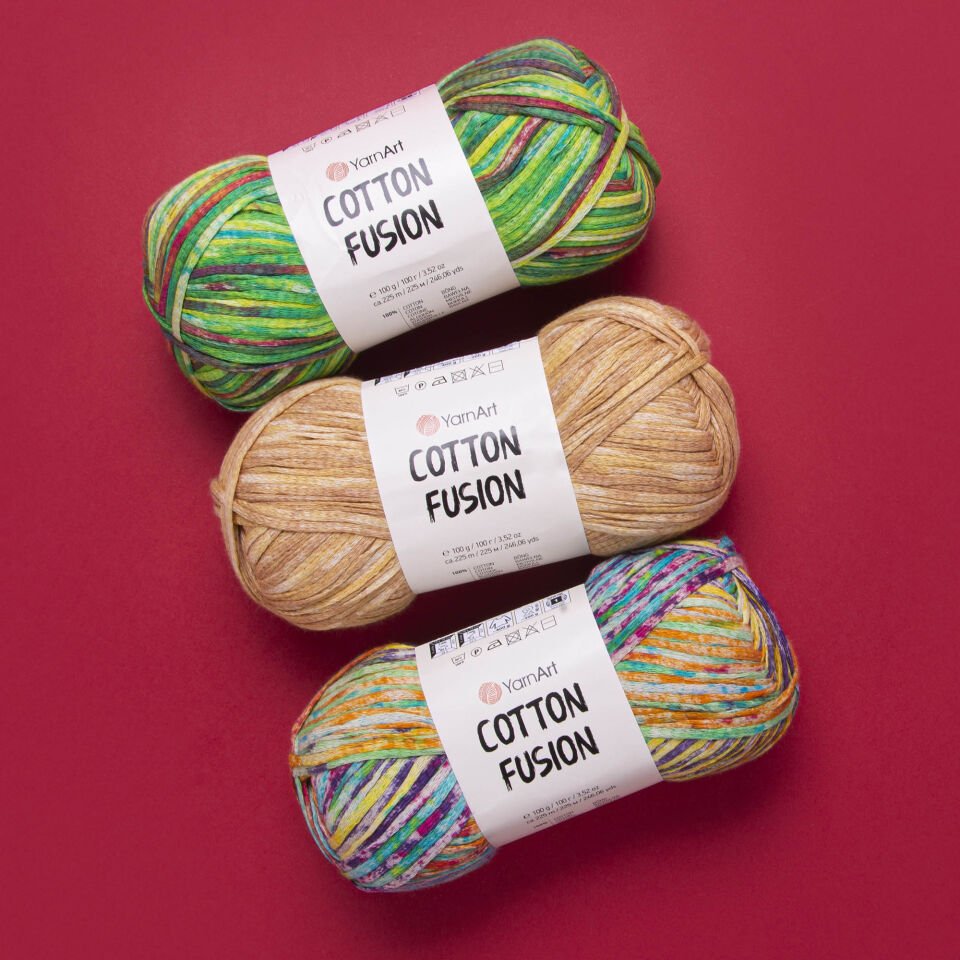 YARNART COTTON FUSION - EL ÖRGÜ İPİ