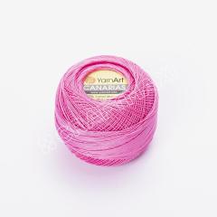 YARNART CANARIAS - MERSERİZE DANTEL İPİ FUŞYA - 5001