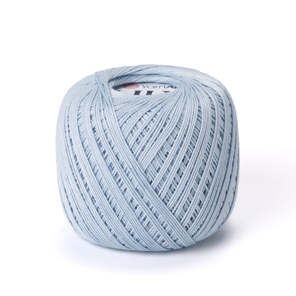 YARNART LILY - MERSERİZE DANTEL İPİ BEBE MAVİSİ - 4917