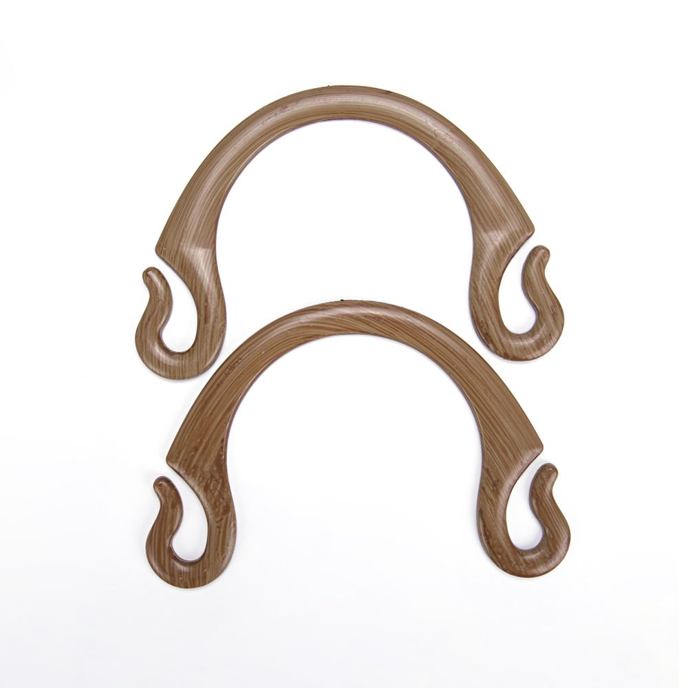 KANCALI MODEL ÇANTA SAPI 2 ADET KAHVERENGİ