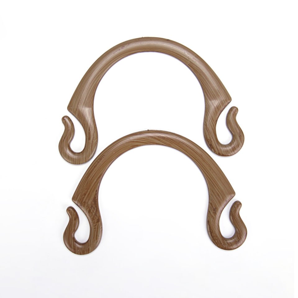 KANCALI MODEL ÇANTA SAPI 2 ADET KAHVERENGİ