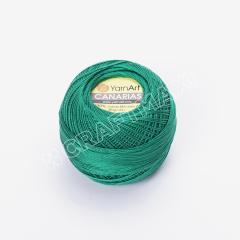 YARNART CANARIAS - MERSERİZE DANTEL İPİ YEŞİL - 6334