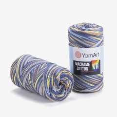 YARNART MACRAME COTTON VR - MAKROME EL ÖRGÜ İPİ EBRULİ - 915
