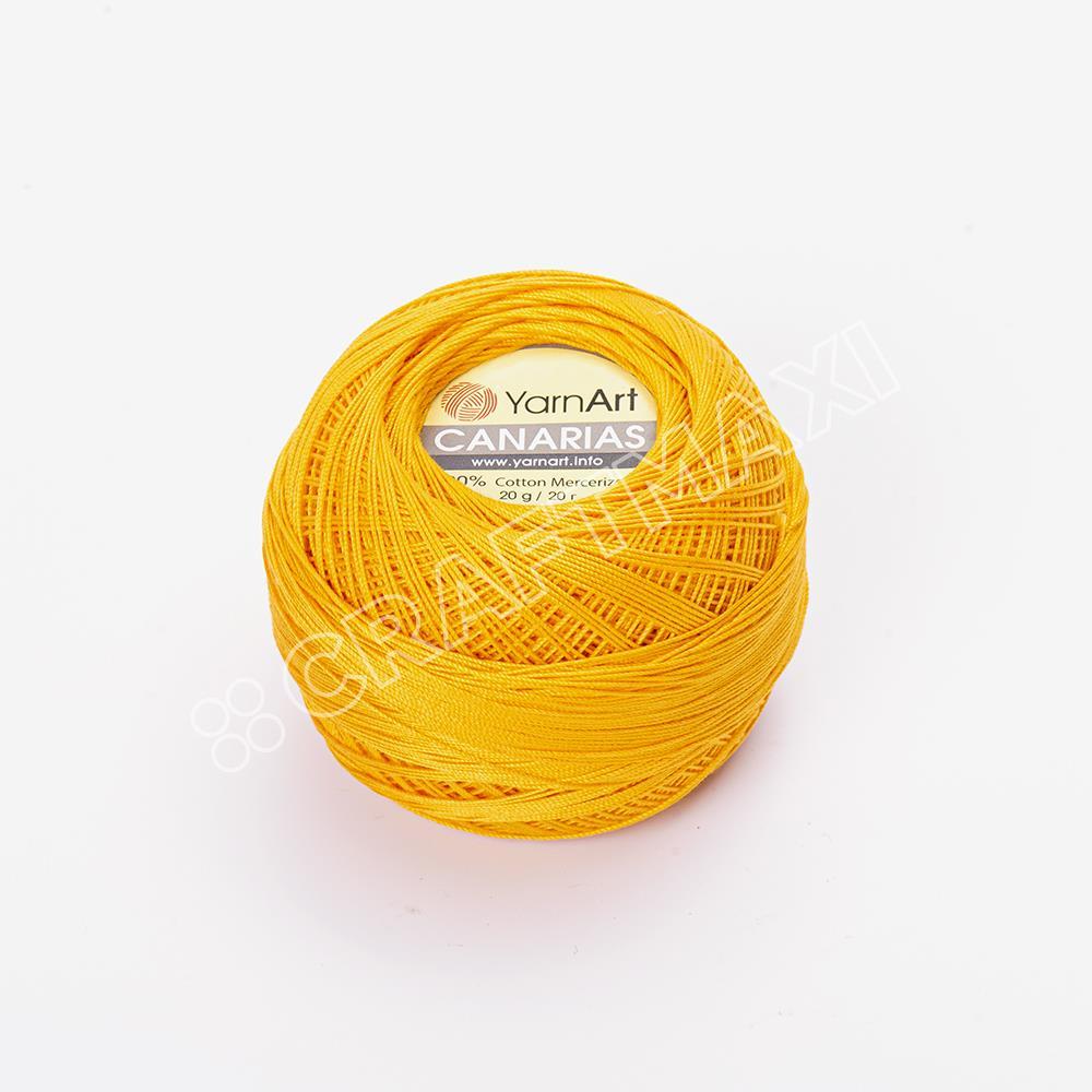 YARNART CANARIAS - MERSERİZE DANTEL İPİ TURUNCU - 5307
