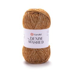 YARNART DENIM WASHED - MELANJ EL ÖRGÜ İPİ TARÇIN - 916
