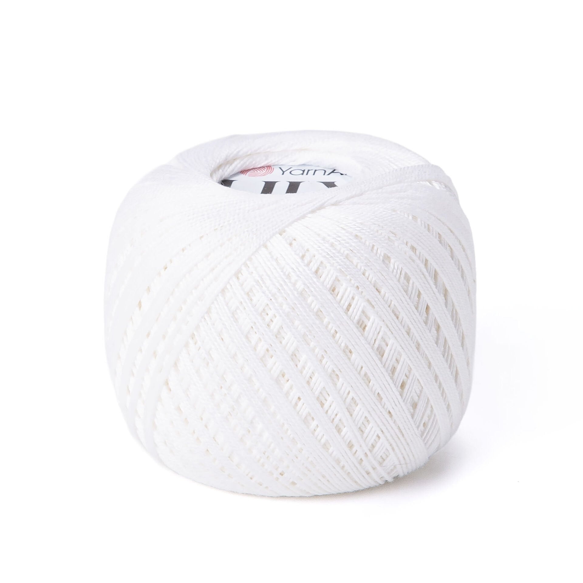 YARNART LILY - MERSERİZE DANTEL İPİ OPTİK BEYAZ - 1000