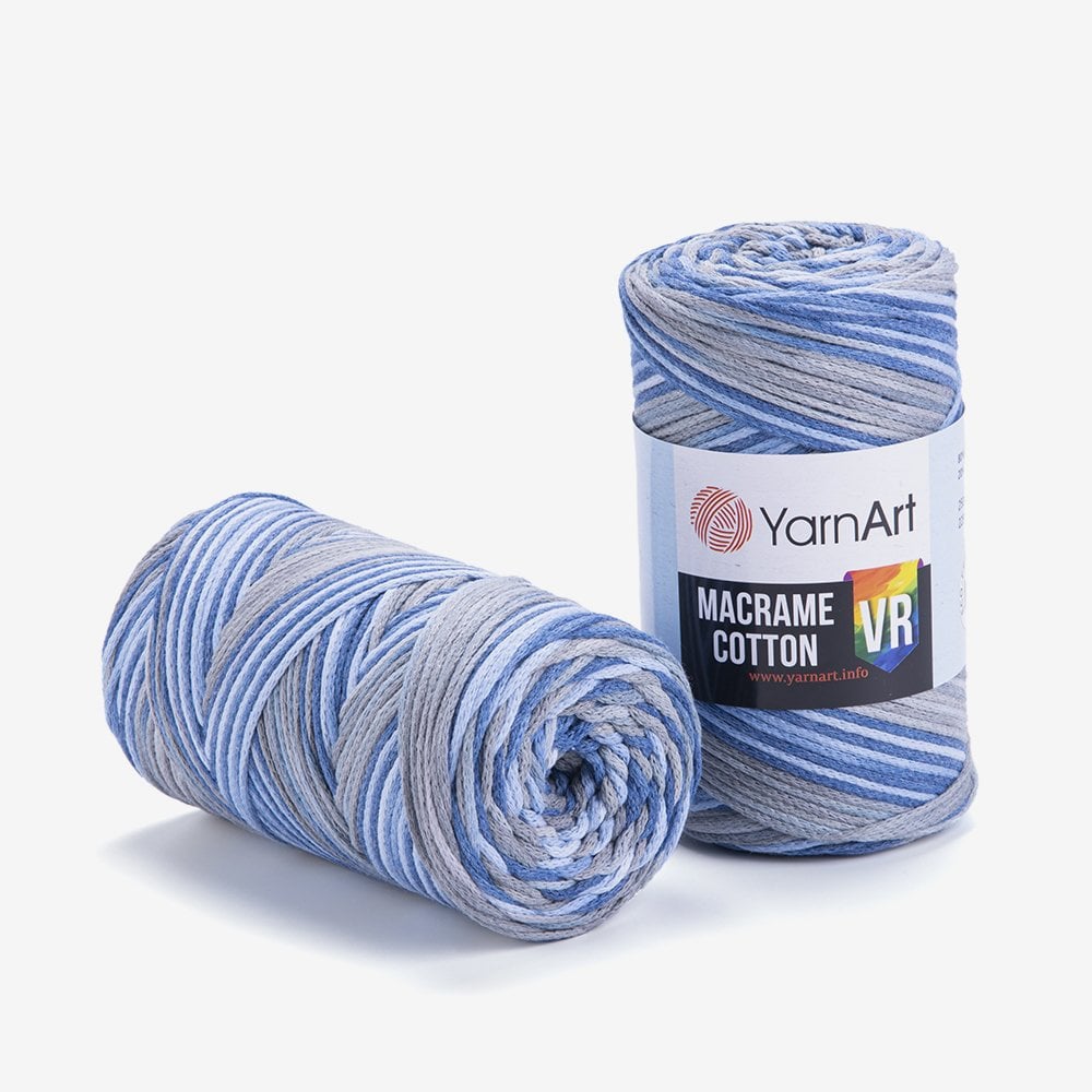 YARNART MACRAME COTTON VR - MAKROME EL ÖRGÜ İPİ EBRULİ - 916