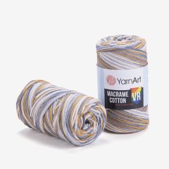 YARNART MACRAME COTTON VR - MAKROME EL ÖRGÜ İPİ EBRULİ - 918