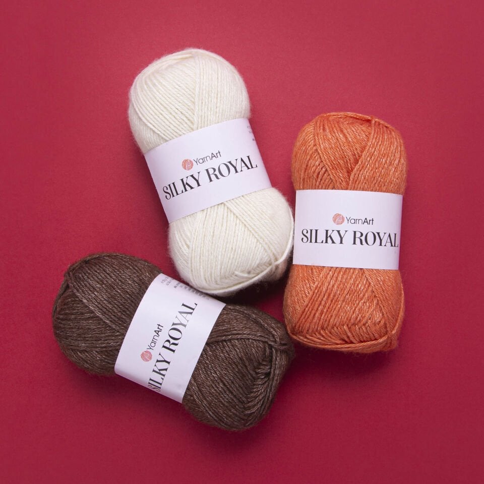 YARNART SILKY ROYAL - EL ÖRGÜ İPİ