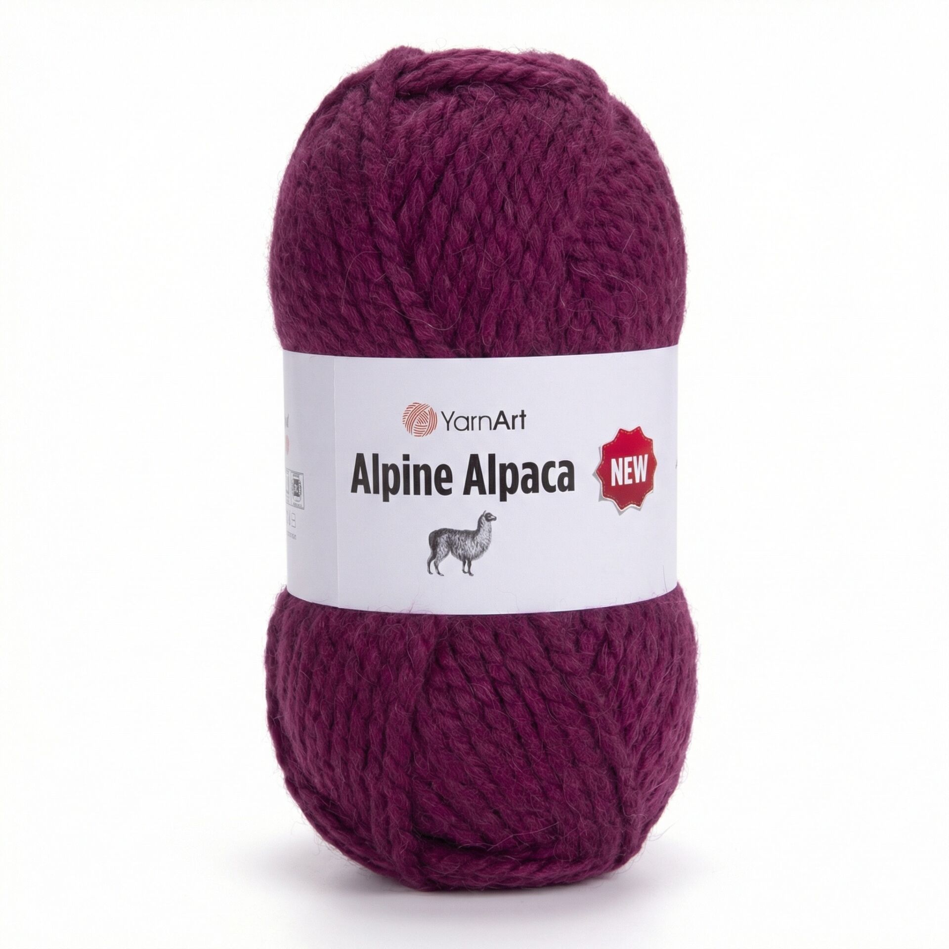 YARNART ALPINE ALPACA NEW - EL ÖRGÜ İPİ VİŞNE ÇÜRÜĞÜ - 1441
