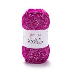 YARNART DENIM WASHED - MELANJ EL ÖRGÜ İPİ KOYU PEMBE - 920