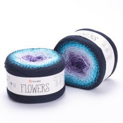 YARNART FLOWERS - EBRULİ EL ÖRGÜ İPİ EBRULİ - 254