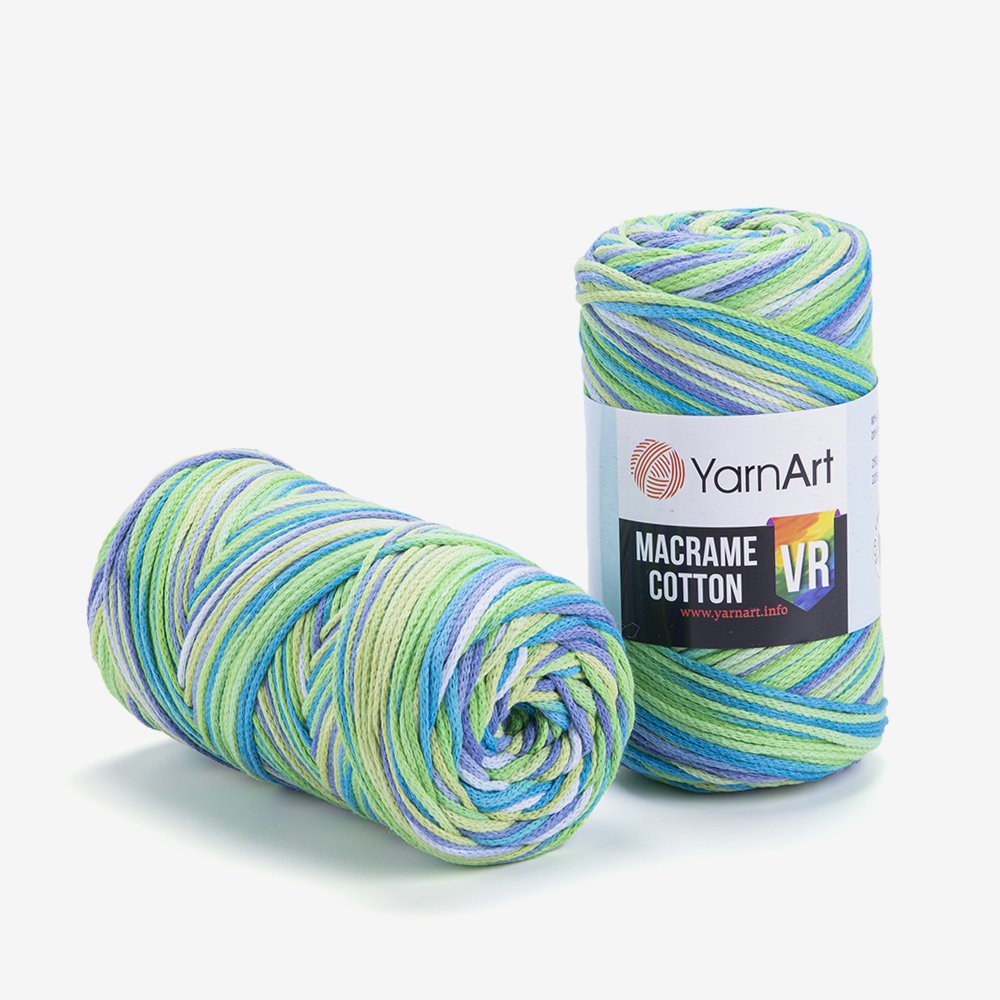 YARNART MACRAME COTTON VR - MAKROME EL ÖRGÜ İPİ EBRULİ - 920