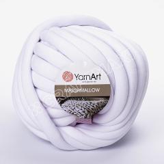 YARNART MARSHMALLOW - DÜĞÜM YASTIK İPİ BEYAZ - 901