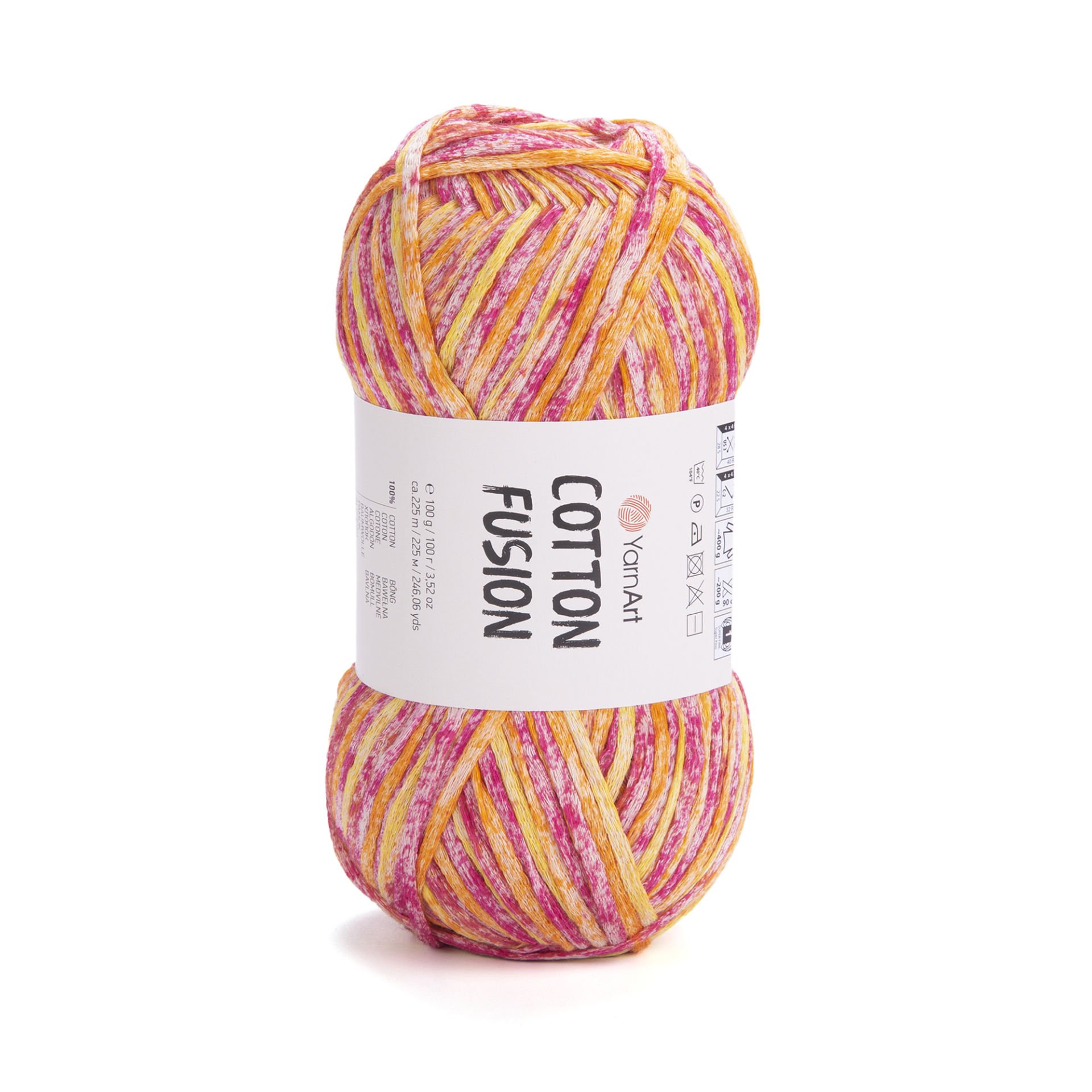 YARNART COTTON FUSION - EL ÖRGÜ İPİ EBRULİ - 3646
