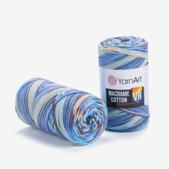 YARNART MACRAME COTTON VR - MAKROME EL ÖRGÜ İPİ EBRULİ - 921
