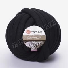 YARNART MARSHMALLOW - DÜĞÜM YASTIK İPİ SİYAH - 902