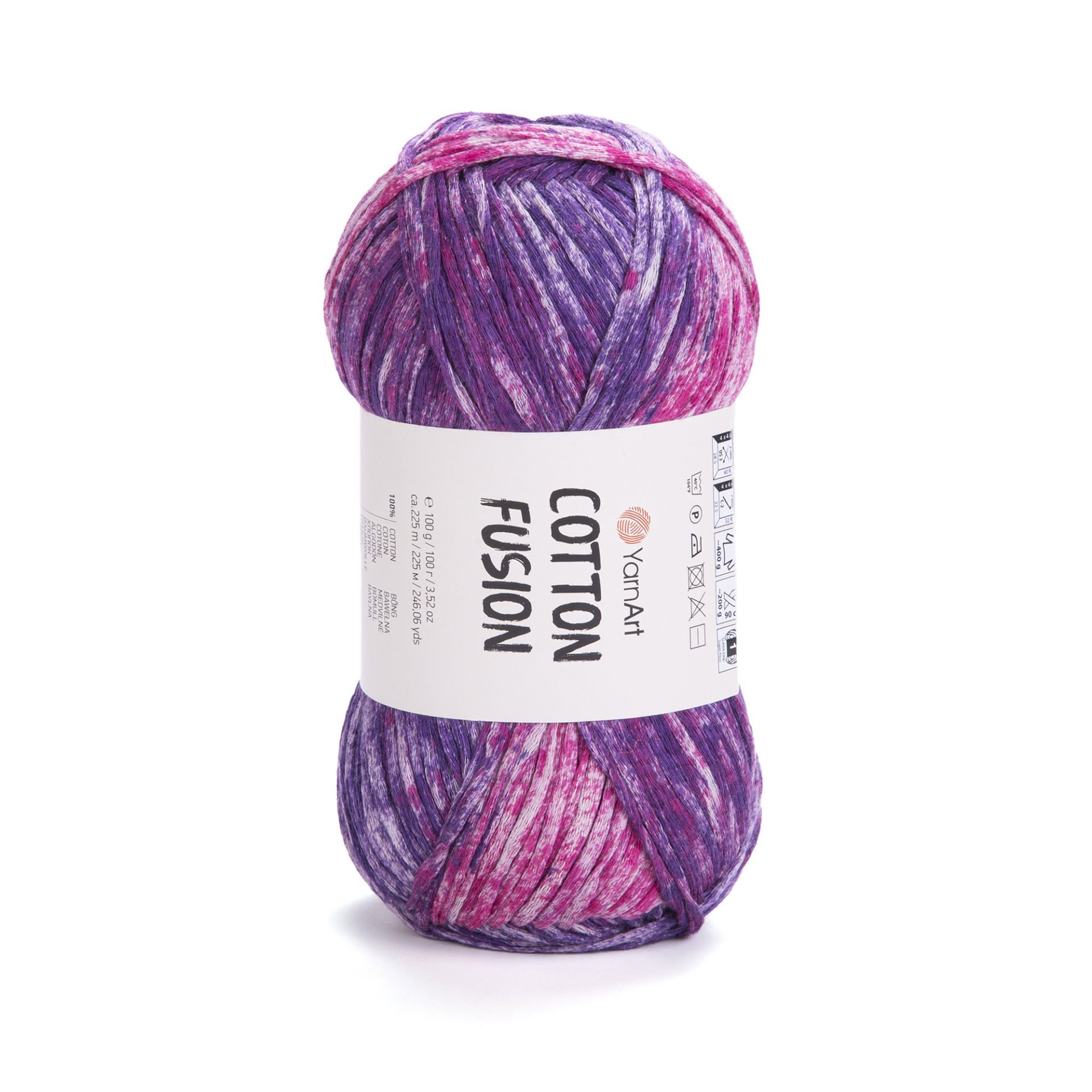 YARNART COTTON FUSION - EL ÖRGÜ İPİ EBRULİ - 3647