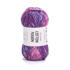 YARNART COTTON FUSION - EL ÖRGÜ İPİ EBRULİ - 3647
