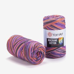 YARNART MACRAME COTTON VR - MAKROME EL ÖRGÜ İPİ EBRULİ - 922