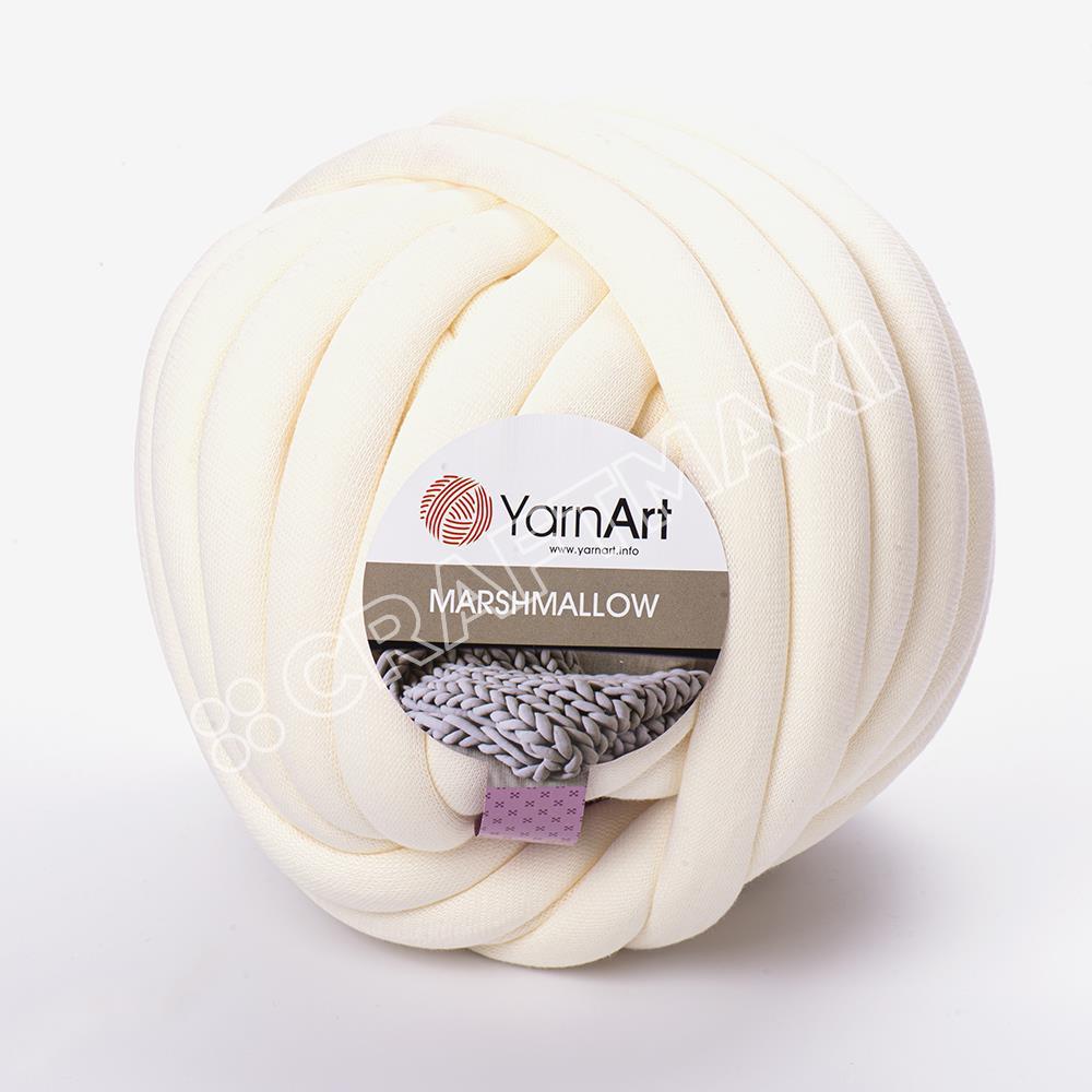 YARNART MARSHMALLOW - DÜĞÜM YASTIK İPİ KREM - 903
