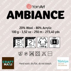 YARNART AMBIANCE - EBRULİ EL ÖRGÜ İPİ EBRULİ - 165