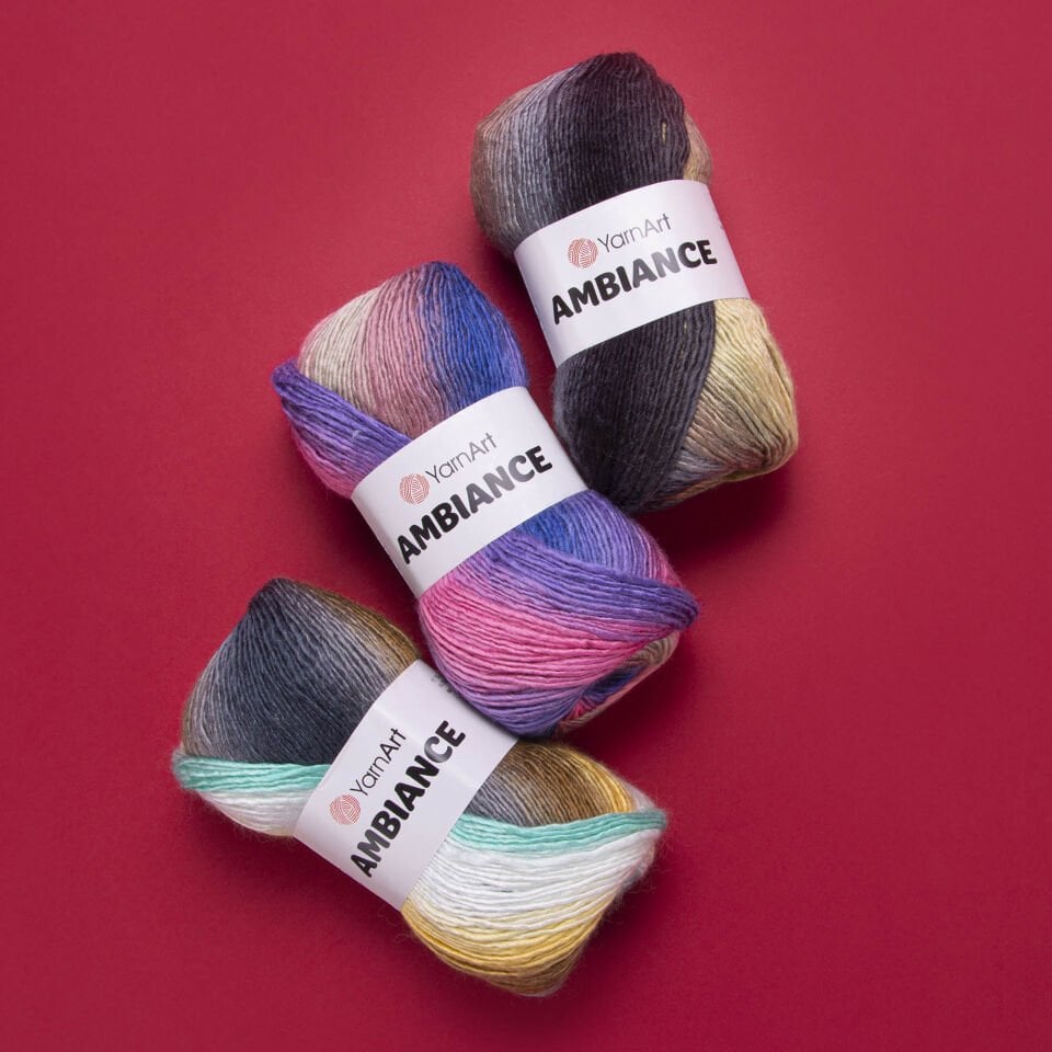 YARNART AMBIANCE - EBRULİ EL ÖRGÜ İPİ