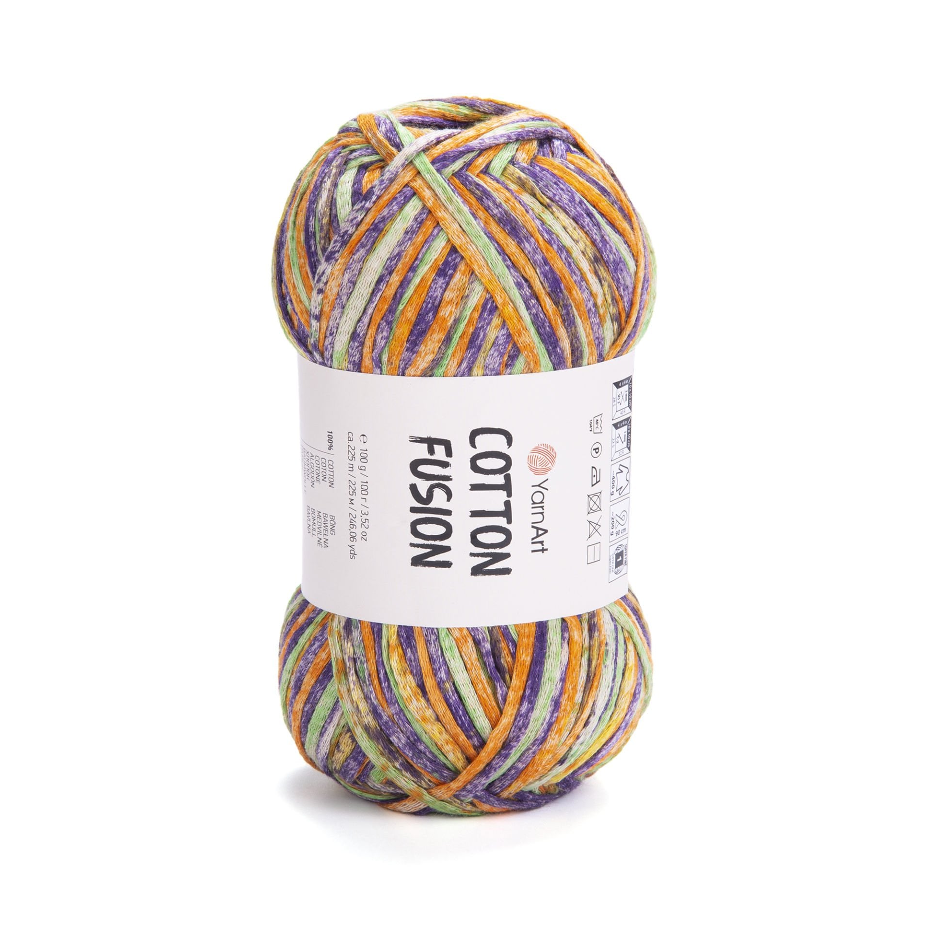 YARNART COTTON FUSION - EL ÖRGÜ İPİ EBRULİ - 3649