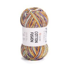 YARNART COTTON FUSION - EL ÖRGÜ İPİ EBRULİ - 3649