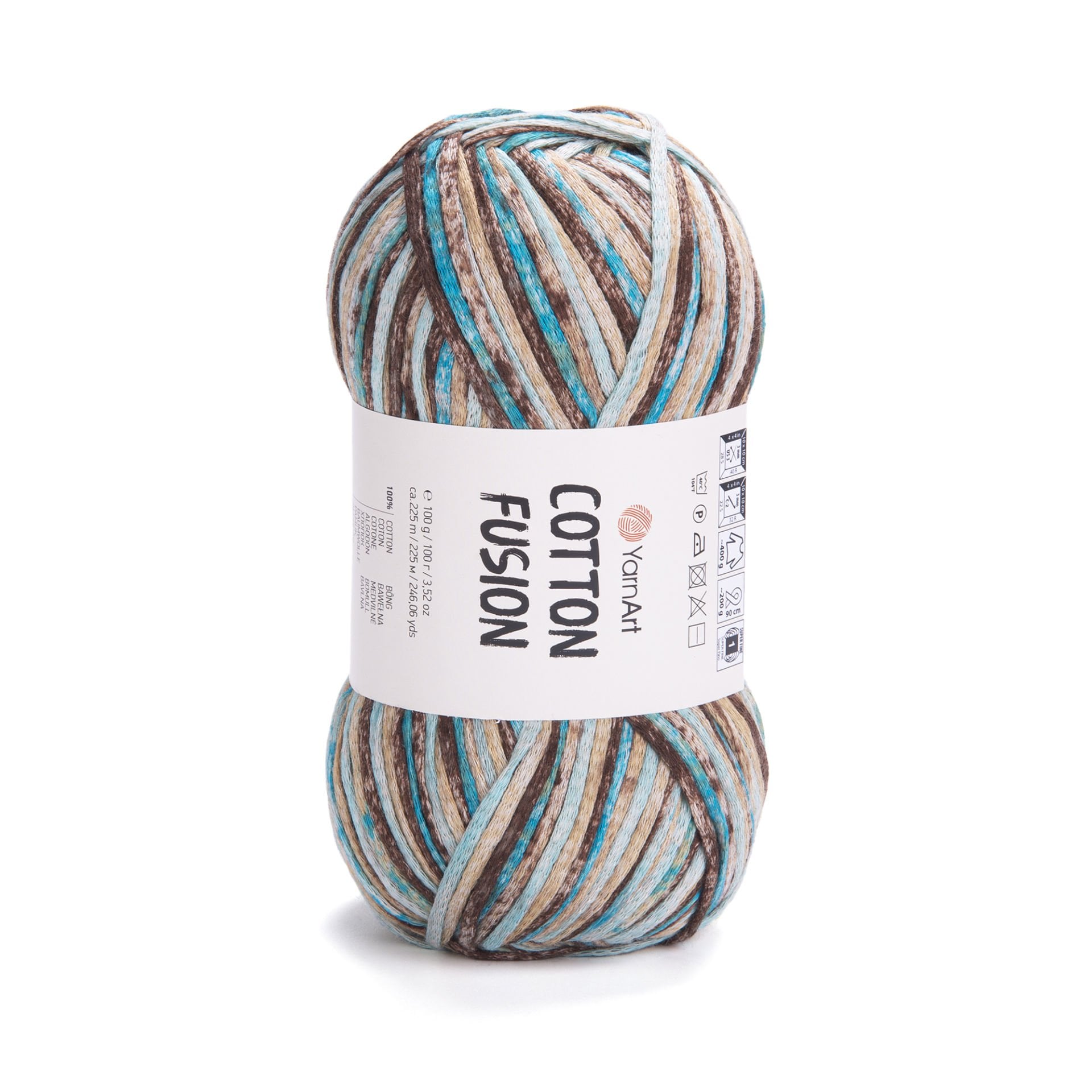 YARNART COTTON FUSION - EL ÖRGÜ İPİ EBRULİ - 3650