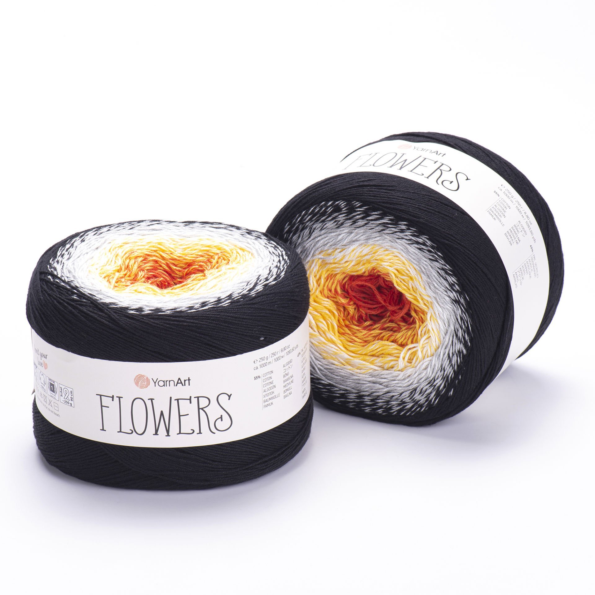 YARNART FLOWERS - EBRULİ EL ÖRGÜ İPİ EBRULİ - 259