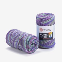 YARNART MACRAME COTTON VR - MAKROME EL ÖRGÜ İPİ EBRULİ - 926