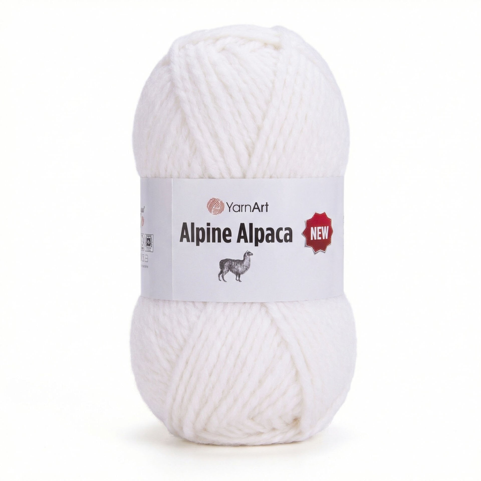 YARNART ALPINE ALPACA NEW - EL ÖRGÜ İPİ BEYAZ - 1440