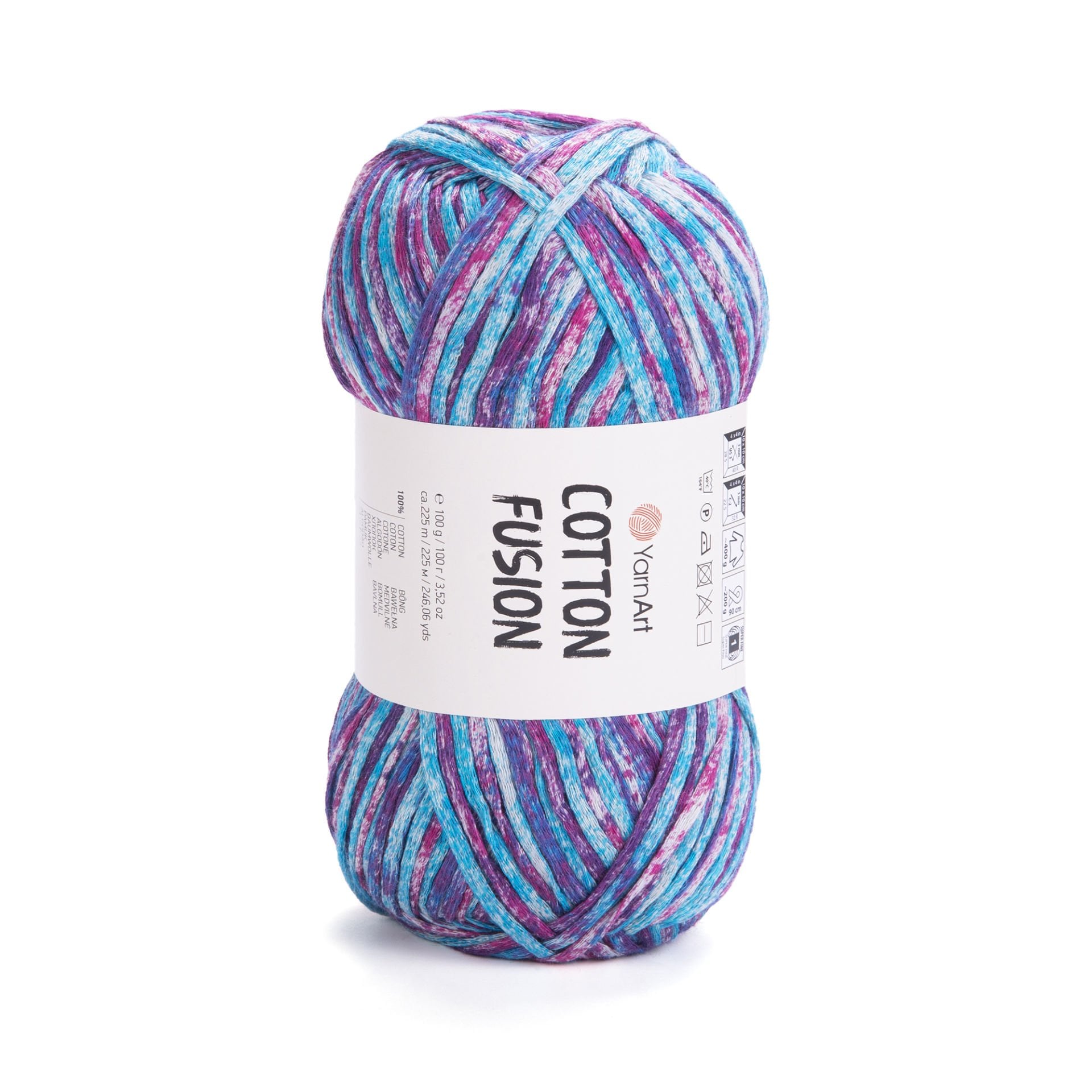 YARNART COTTON FUSION - EL ÖRGÜ İPİ EBRULİ - 3652