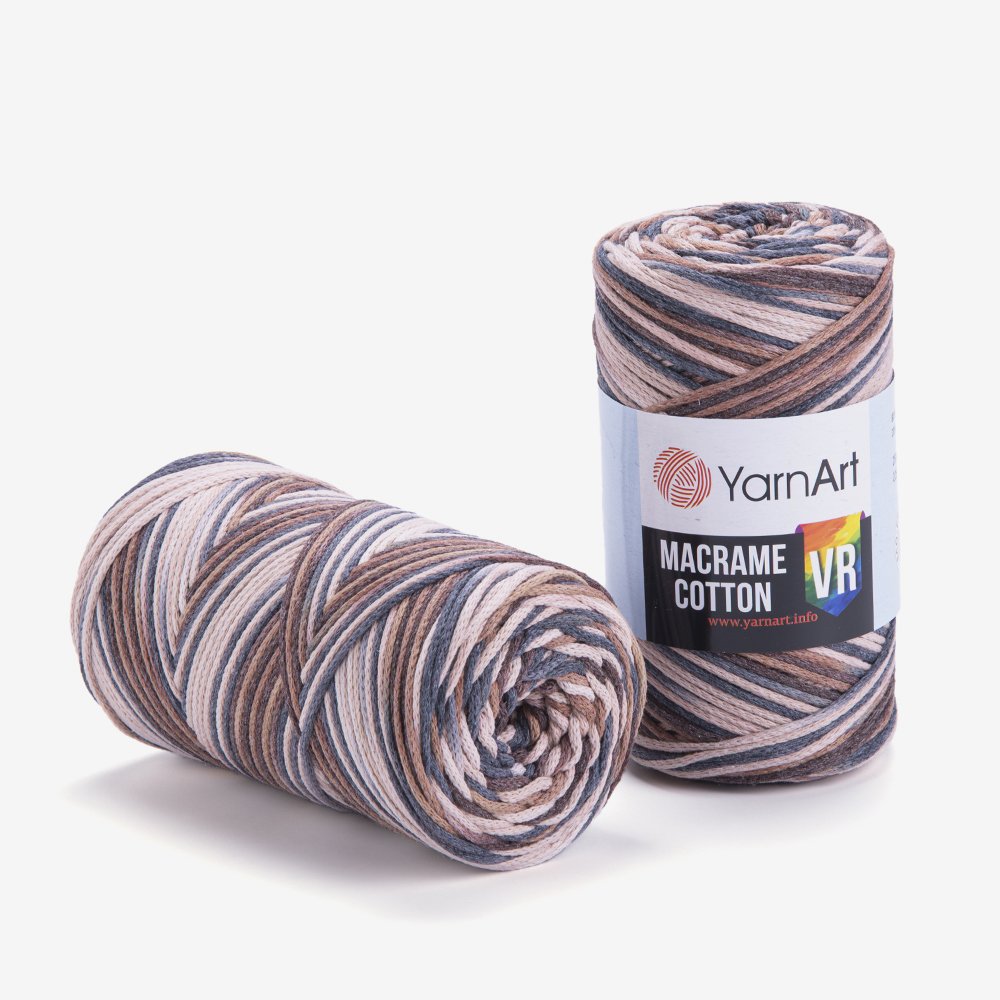 YARNART MACRAME COTTON VR - MAKROME EL ÖRGÜ İPİ EBRULİ - 928