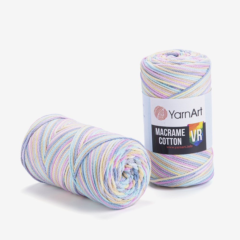 YARNART MACRAME COTTON VR - MAKROME EL ÖRGÜ İPİ EBRULİ - 929