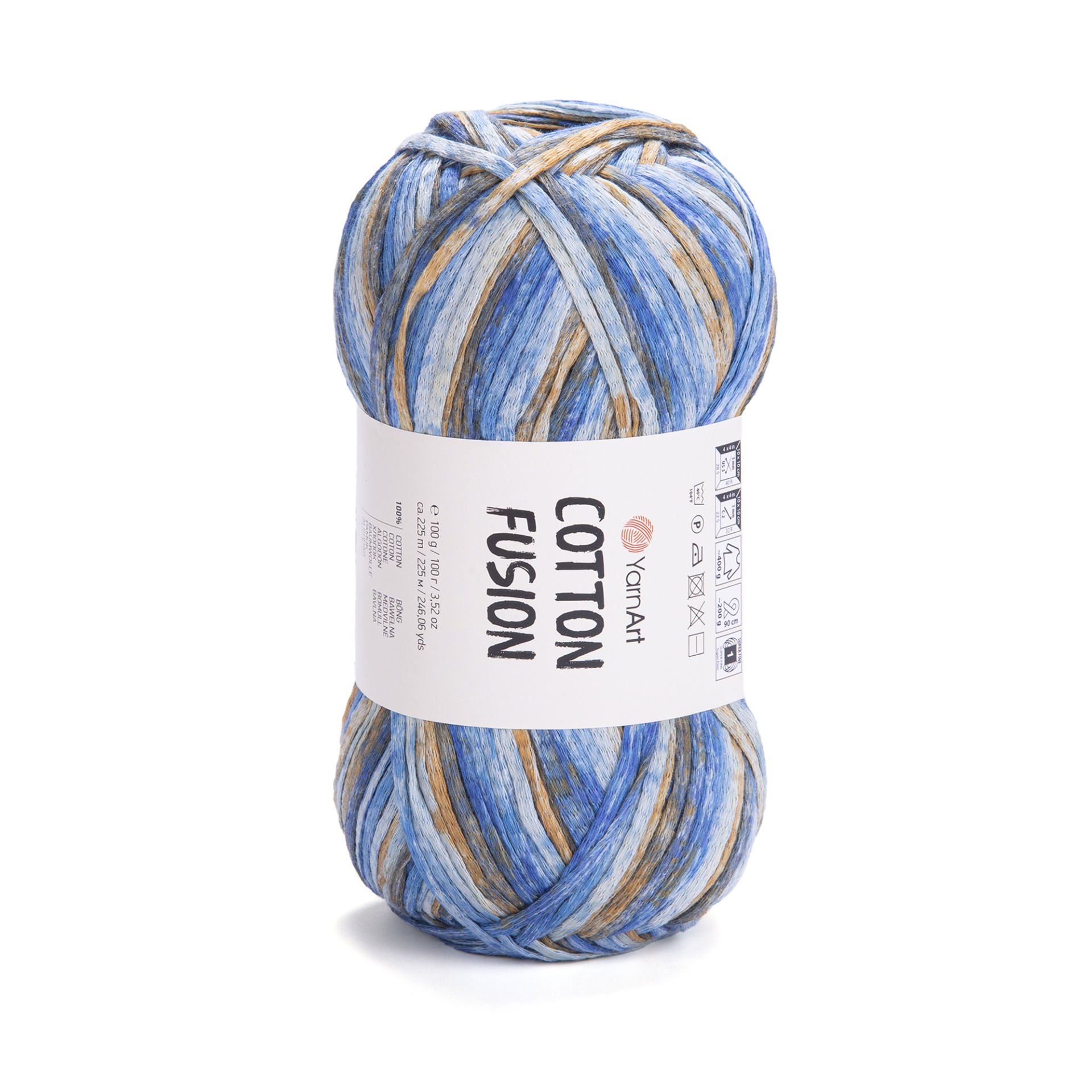 YARNART COTTON FUSION - EL ÖRGÜ İPİ EBRULİ - 3655