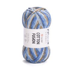 YARNART COTTON FUSION - EL ÖRGÜ İPİ EBRULİ - 3655