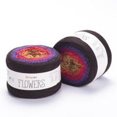 YARNART FLOWERS - EBRULİ EL ÖRGÜ İPİ EBRULİ - 265