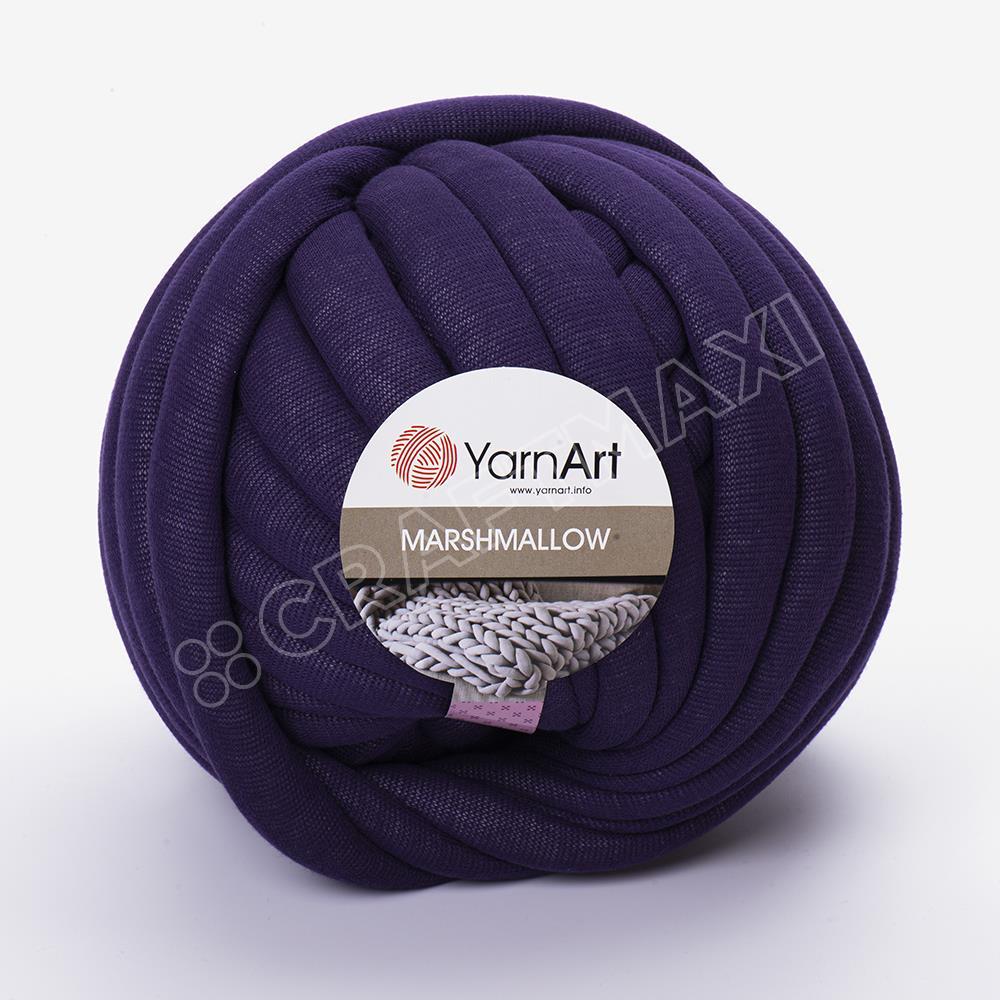 YARNART MARSHMALLOW - DÜĞÜM YASTIK İPİ MOR - 914