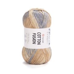 YARNART COTTON FUSION - EL ÖRGÜ İPİ EBRULİ - 3656