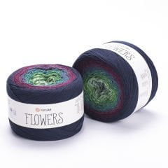 YARNART FLOWERS - EBRULİ EL ÖRGÜ İPİ EBRULİ - 266