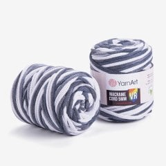 YARNART MACRAME CORD 5 MM VR - MAKROME EL ÖRGÜ İPİ EBRULİ - 910